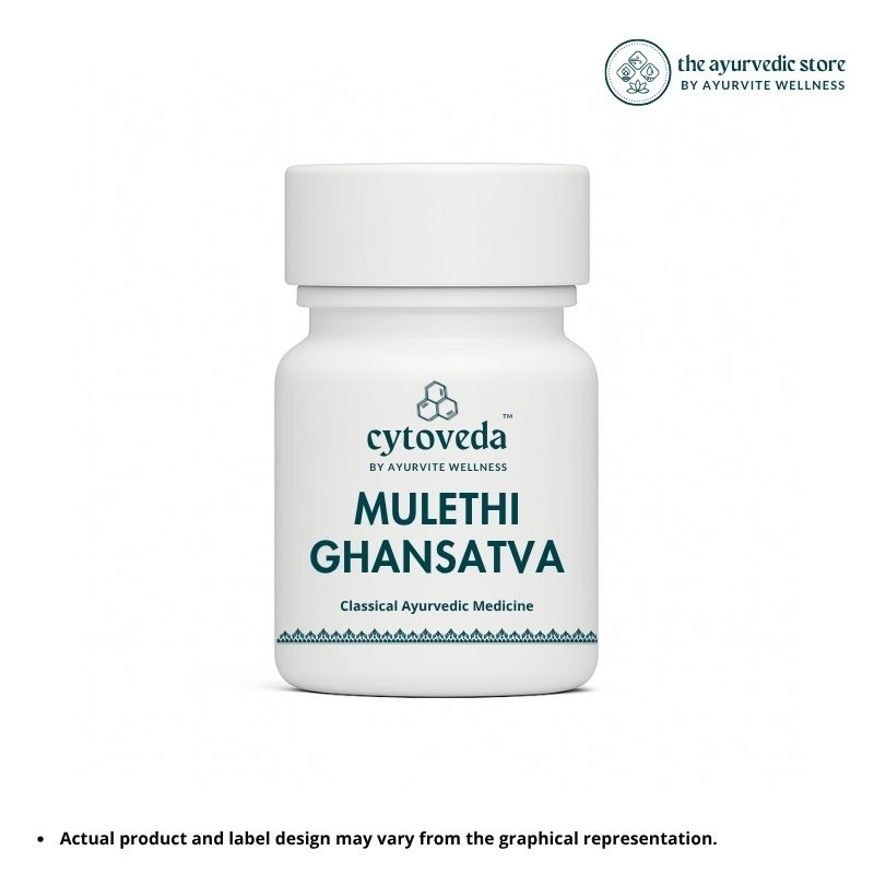 Mulethi/ Yashtimadhu Ghansatva Tablet
500 mg, Pack of 30 Tablets