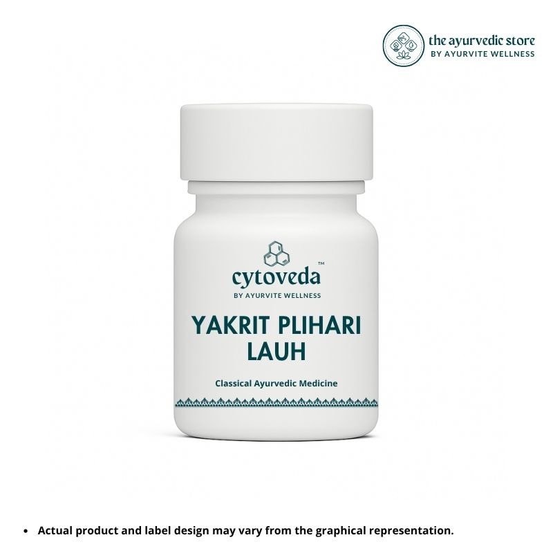 Yakrit Plihari Lauh
125 mg, Pack of 30 Tablets