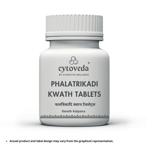 Phalatrikadi Kwath Tablets 500 mg classical Ayurvedic formulation pack of 60 tablets